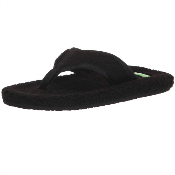 sanuk furreal flip flops